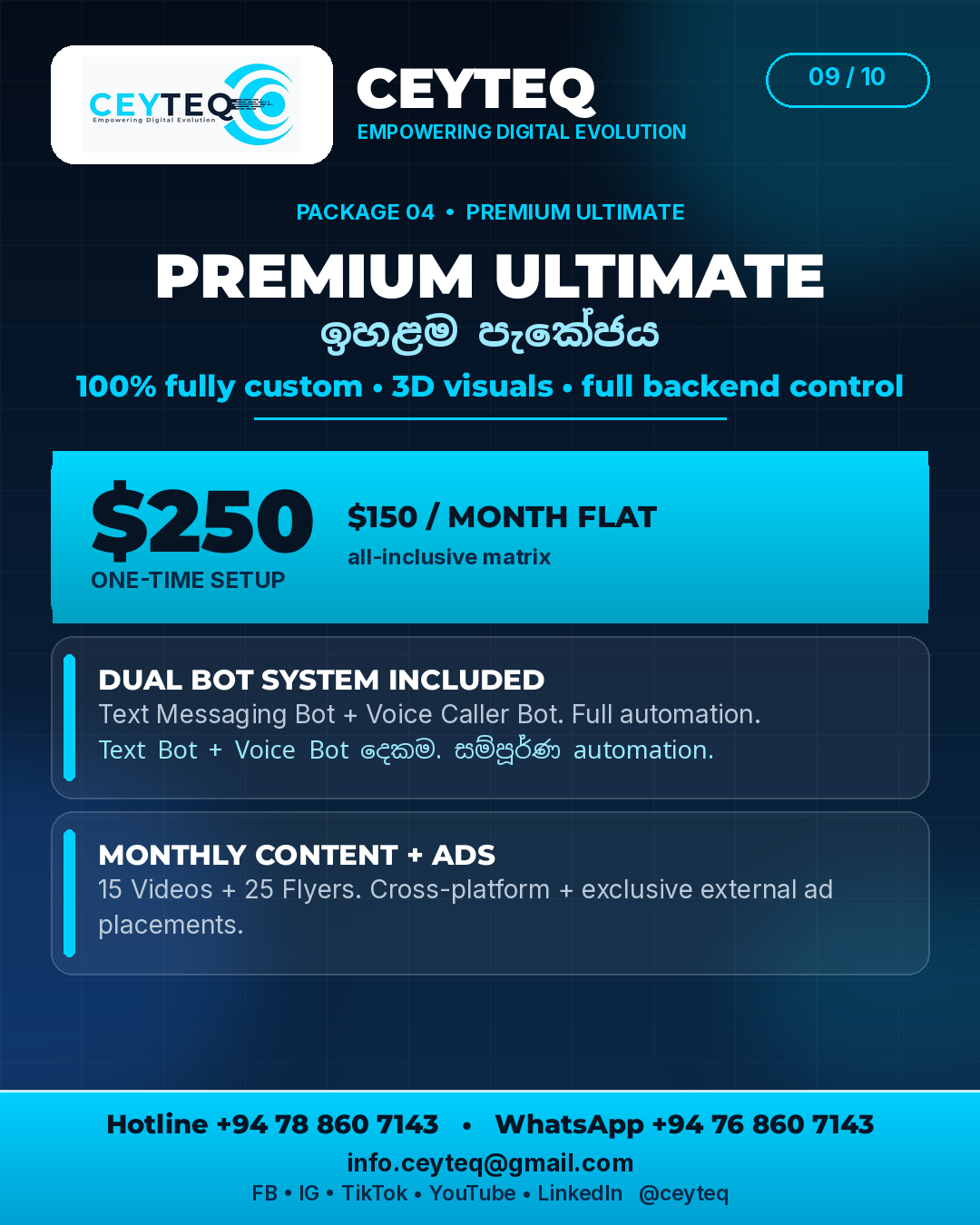 Premium $250