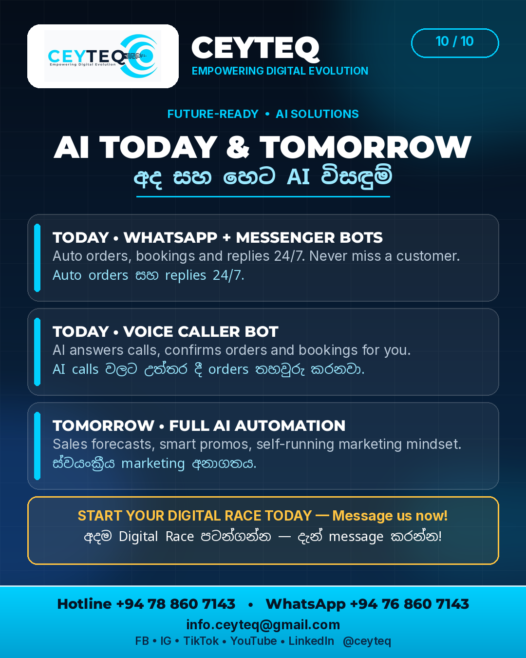 AI + Contact